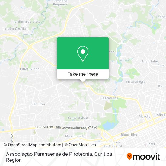 Associação Paranaense de Pirotecnia map