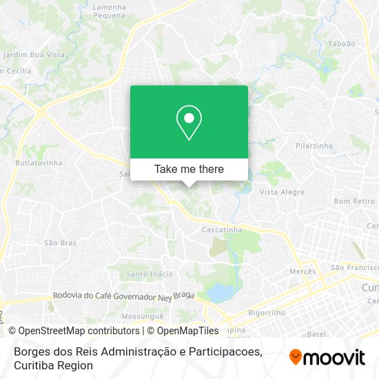 Borges dos Reis Administração e Participacoes map