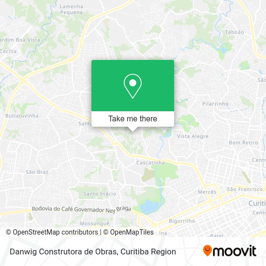 Danwig Construtora de Obras map