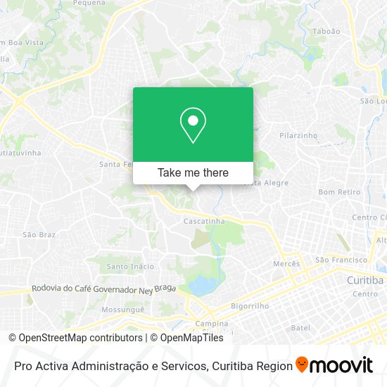 Pro Activa Administração e Servicos map