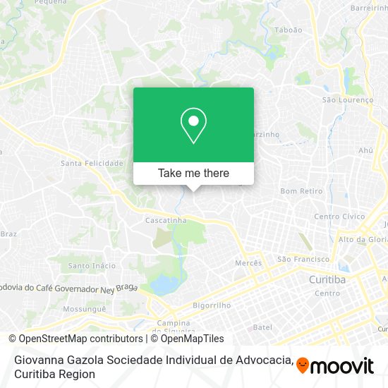 Giovanna Gazola Sociedade Individual de Advocacia map