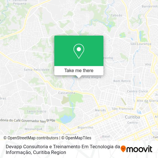 Devapp Consultoria e Treinamento Em Tecnologia da Informação map