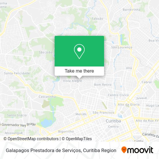 Galapagos Prestadora de Serviços map