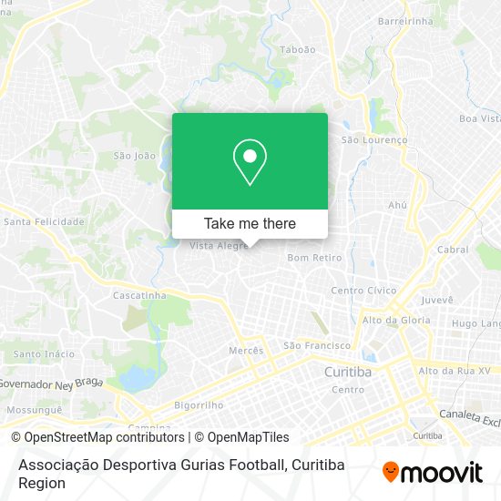 Associação Desportiva Gurias Football map