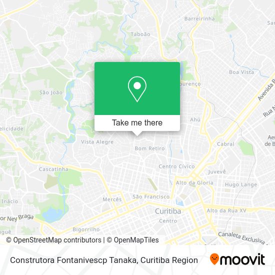 Construtora Fontanivescp Tanaka map