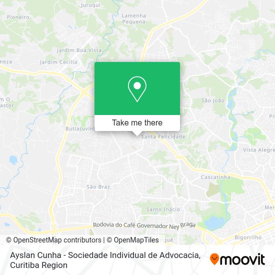 Ayslan Cunha - Sociedade Individual de Advocacia map