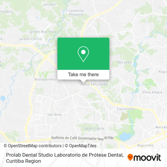 Prolab Dental Studio Laboratorio de Prótese Dental map