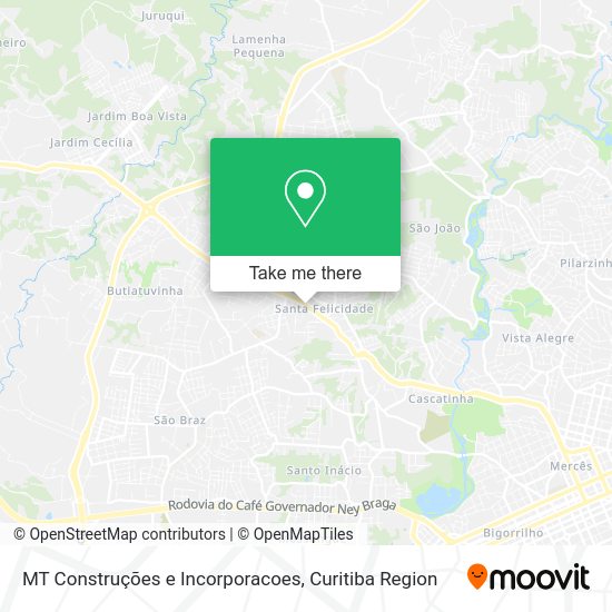 MT Construções e Incorporacoes map