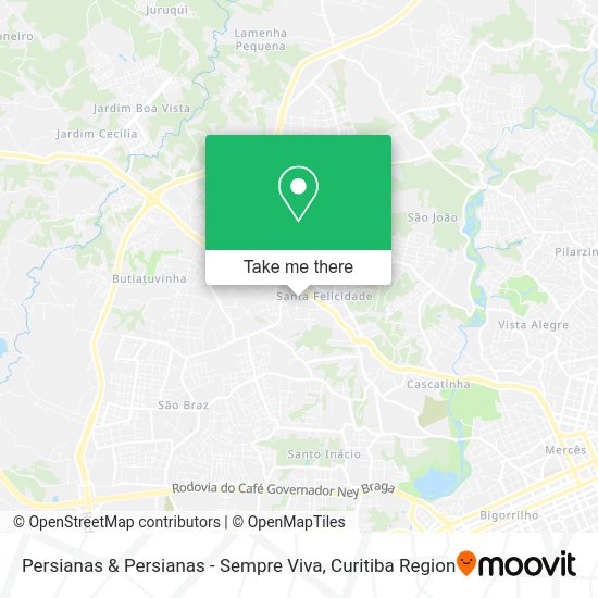 Persianas & Persianas - Sempre Viva map