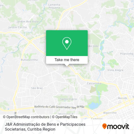 J&R Administração de Bens e Participacoes Societarias map