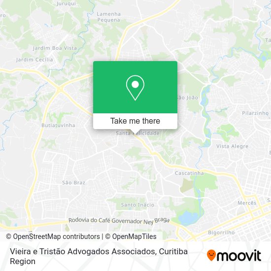 Vieira e Tristão Advogados Associados map
