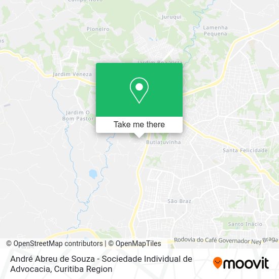 André Abreu de Souza - Sociedade Individual de Advocacia map