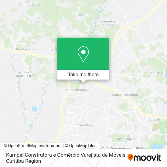 Kumpel Construtora e Comércio Varejista de Moveis map