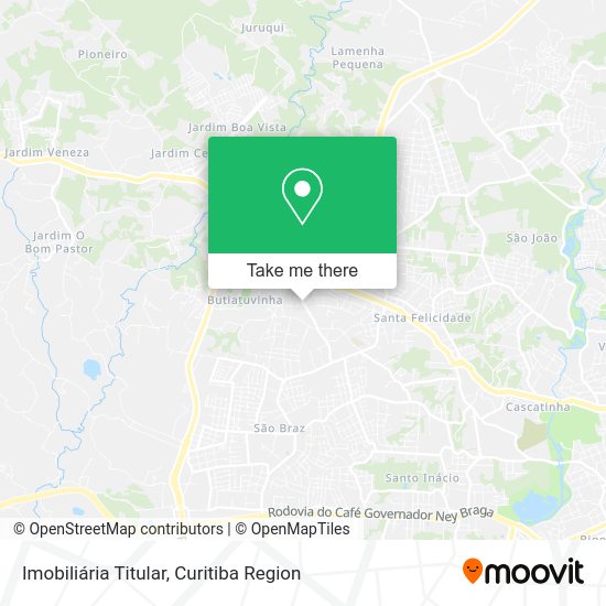 Imobiliária Titular map