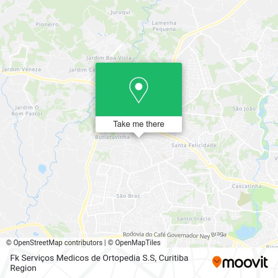 Fk Serviços Medicos de Ortopedia S.S map