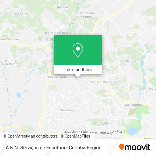 A.K.N. Serviços de Escritorio map