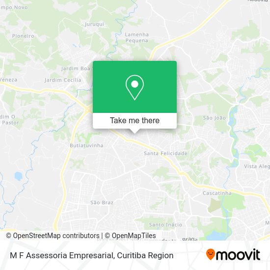 M F Assessoria Empresarial map
