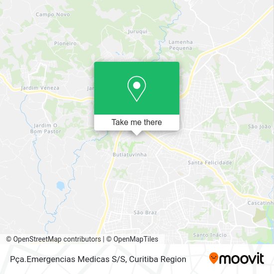 Pça.Emergencias Medicas S/S map