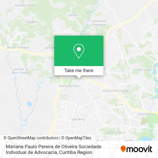 Mariana Paulo Pereira de Oliveira Sociedade Individual de Advocacia map
