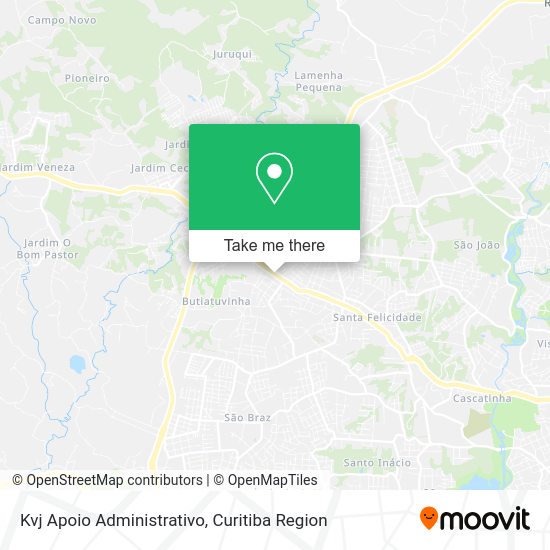 Kvj Apoio Administrativo map