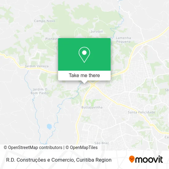 R.D. Construções e Comercio map