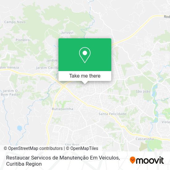 Restaucar Servicos de Manutenção Em Veiculos map