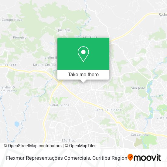 Flexmar Representações Comerciais map
