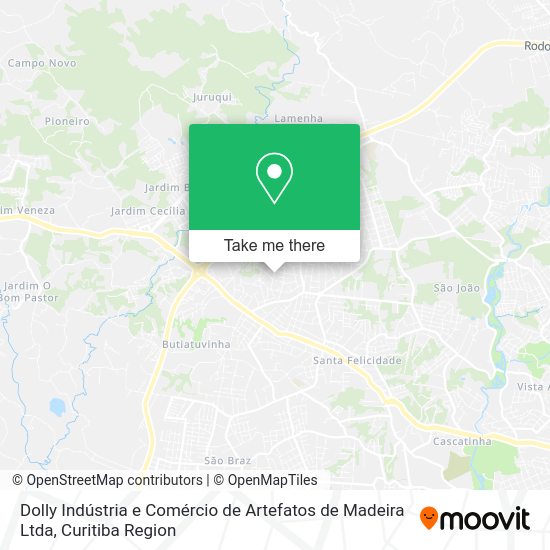 Dolly Indústria e Comércio de Artefatos de Madeira Ltda map