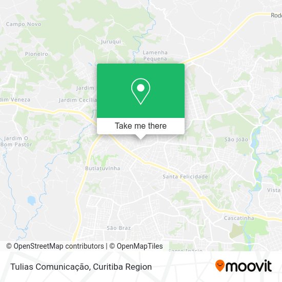Tulias Comunicação map
