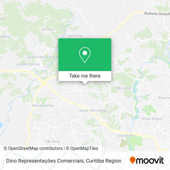 Dino Representações Comerciais map