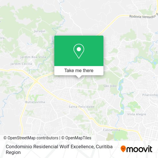 Condomínio Residencial Wolf Excellence map