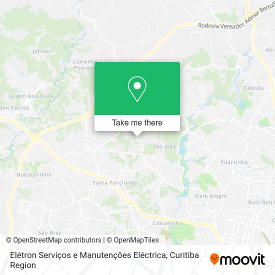 Elétron Serviços e Manutenções Eléctrica map