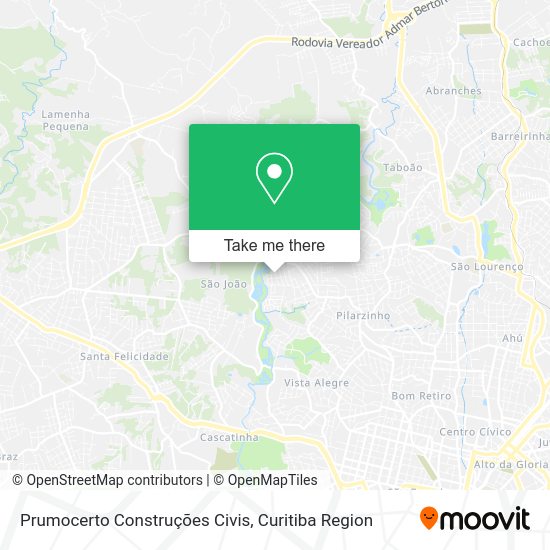 Prumocerto Construções Civis map