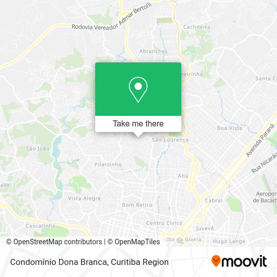 Condomínio Dona Branca map