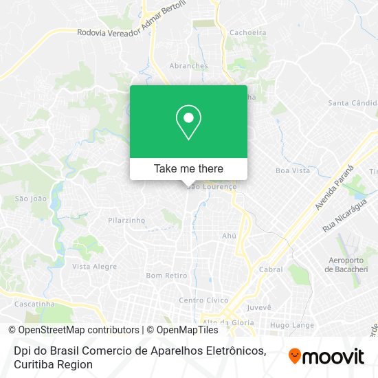 Dpi do Brasil Comercio de Aparelhos Eletrônicos map