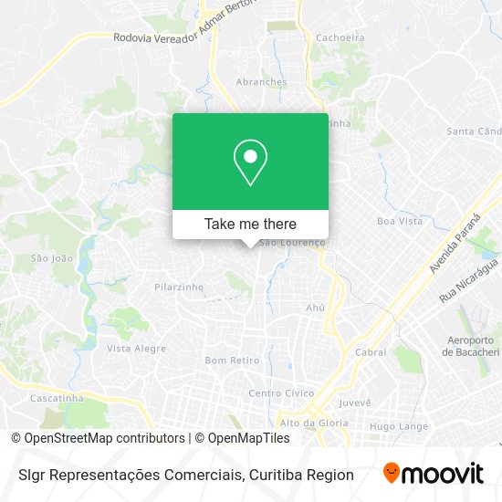 Slgr Representações Comerciais map