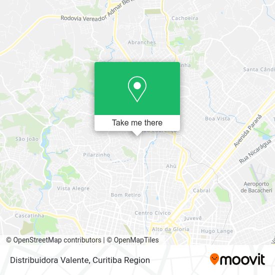 Distribuidora Valente map