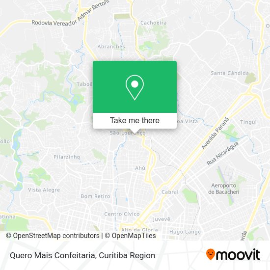 Quero Mais Confeitaria map