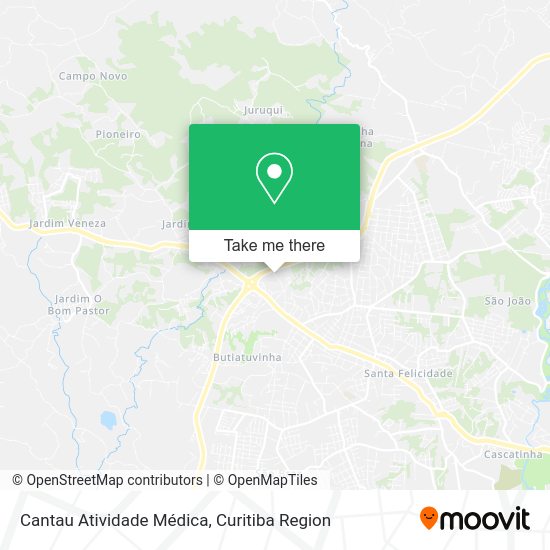 Cantau Atividade Médica map