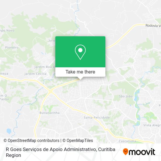 R Goes Serviços de Apoio Administrativo map