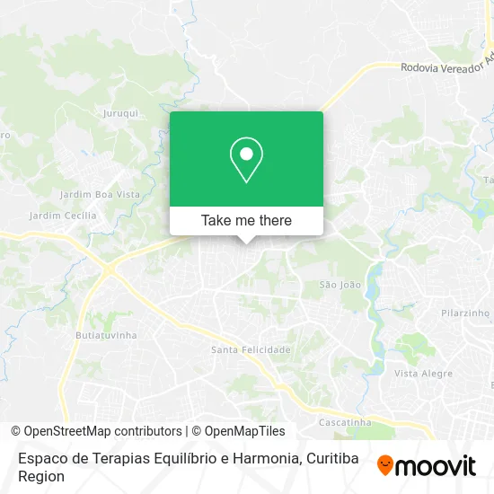 Espaco de Terapias Equilíbrio e Harmonia map