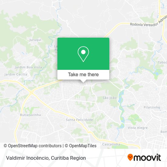 Valdimir Inocêncio map