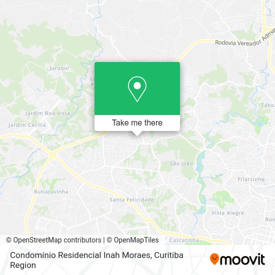 Condomínio Residencial Inah Moraes map
