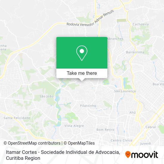 Itamar Cortes - Sociedade Individual de Advocacia map