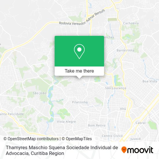 Thamyres Maschio Squena Sociedade Individual de Advocacia map