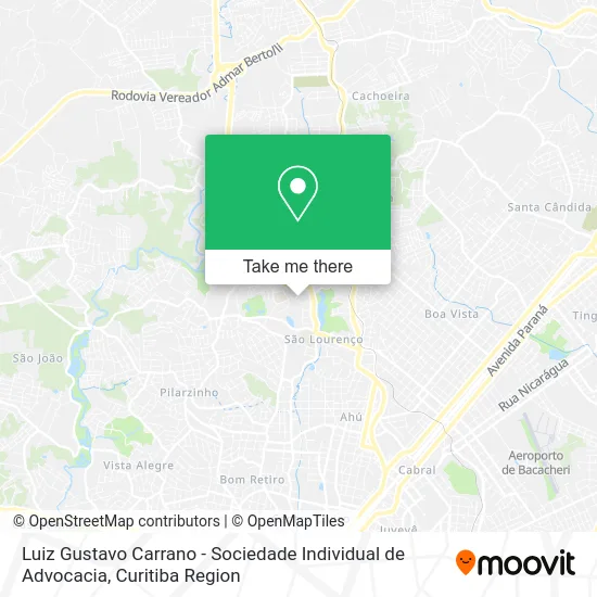 Luiz Gustavo Carrano - Sociedade Individual de Advocacia map