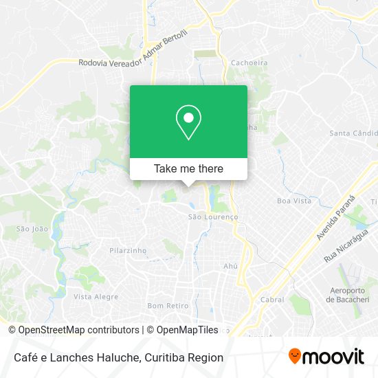 Café e Lanches Haluche map