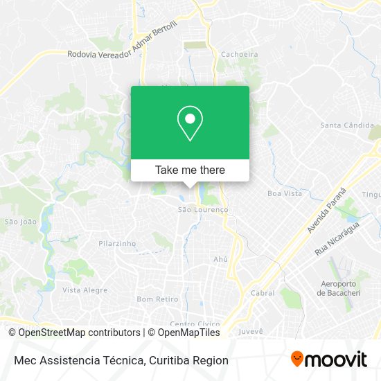 Mec Assistencia Técnica map