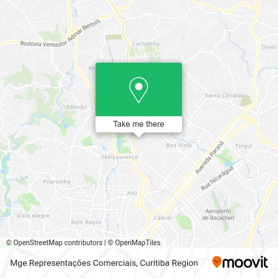 Mge Representações Comerciais map
