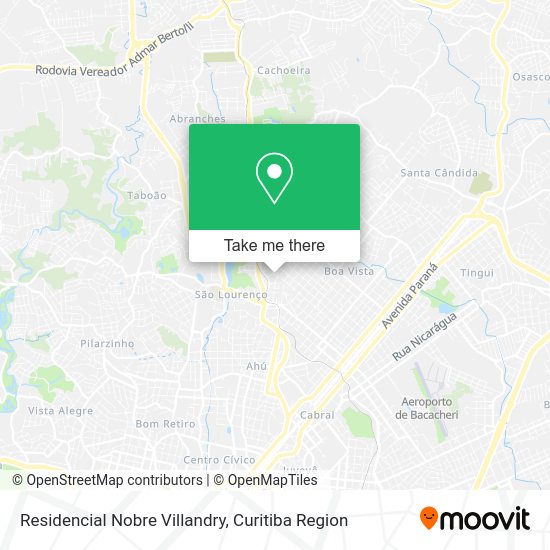 Residencial Nobre Villandry map